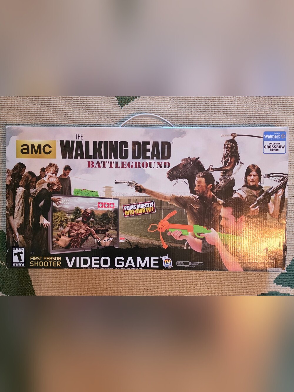 The Walking Dead Battleground plug and play TV video game